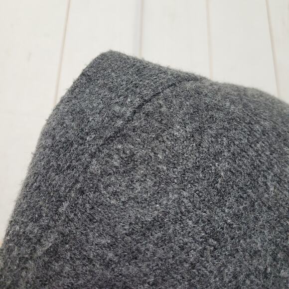 Anthropologie Rhea cropped gray cardigan cocoon sweater - Picture 10 of 10